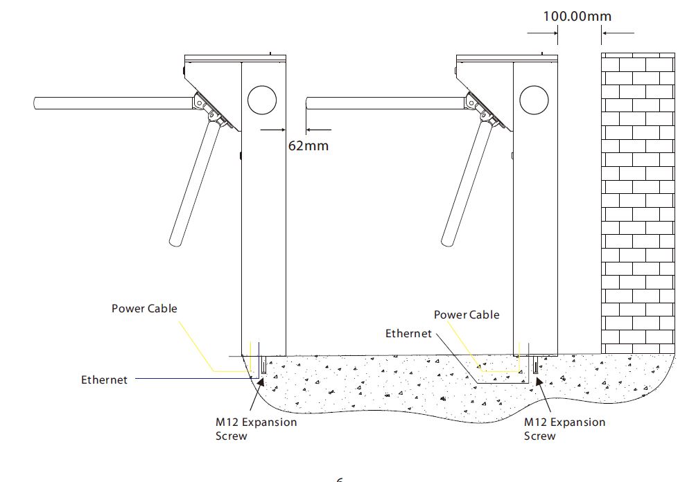 ZKTeco TS-MTS1000 teleptse